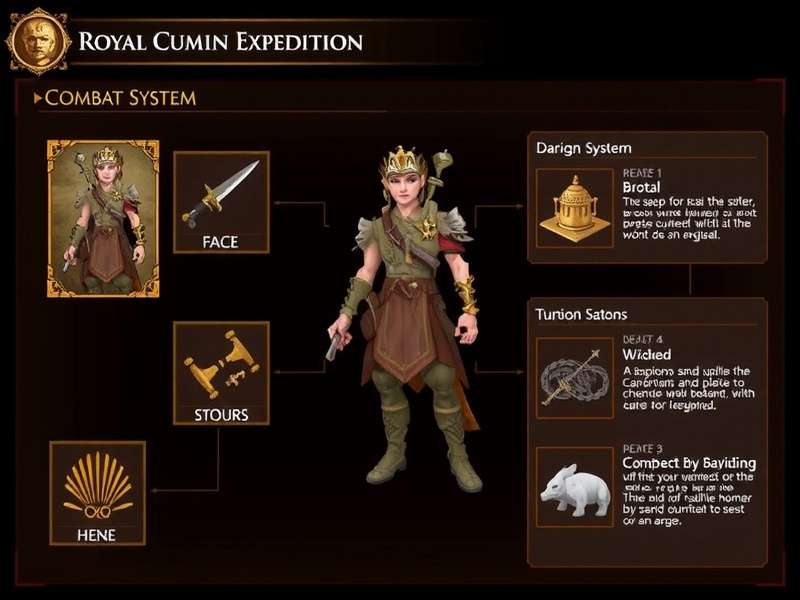 Battle Mythical Creatures in Royal Cumin Expedition Royal Cumin Expedition Combat System