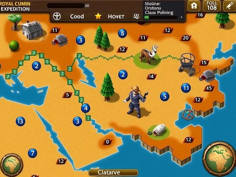 Royal Cumin Expedition Gameplay Visuals Royal Cumin Expedition Game Screenshot